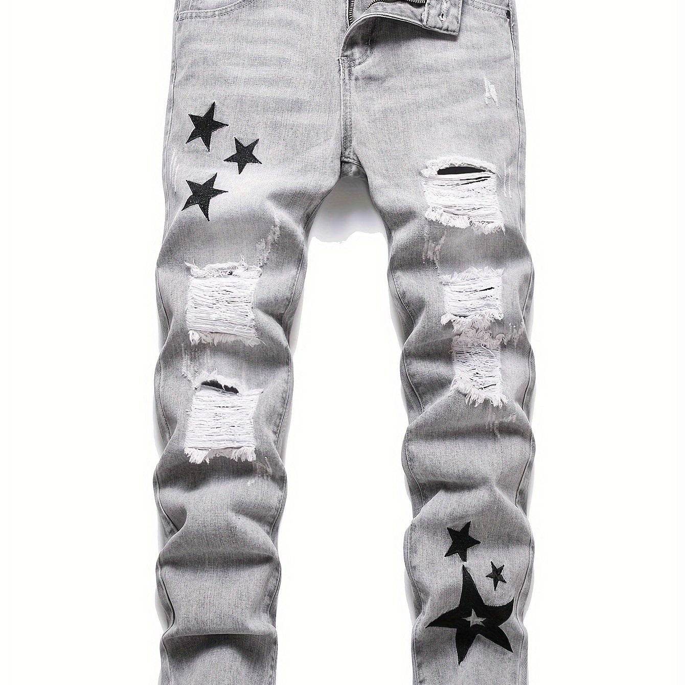 custom ripped jeans - pluto essentials 