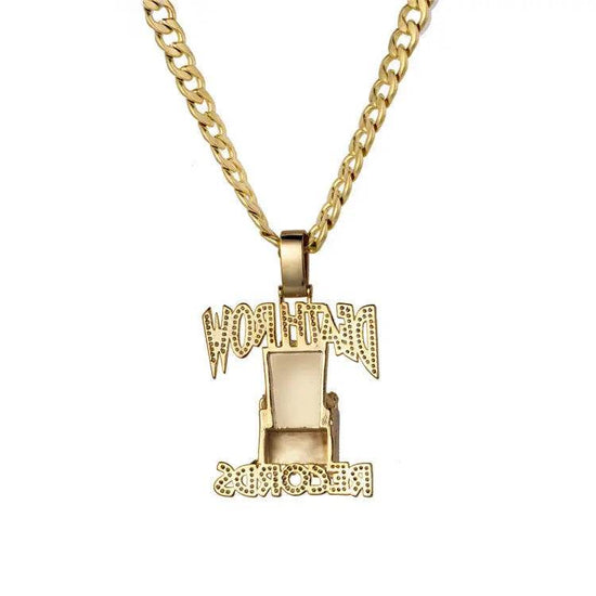 Hip hop prisoner necklace - pluto essentials 