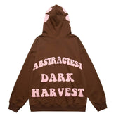 Letter Printed Hoodie Pullover Men - pluto essentials 