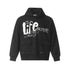 Fashion Graffiti Letters Printed Hoodie Men - pluto essentials 