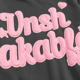 Foam Letter Printed Hoodie Men - pluto essentials 