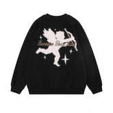 Fashion Cupid Printed Sweater Men - pluto essentials 