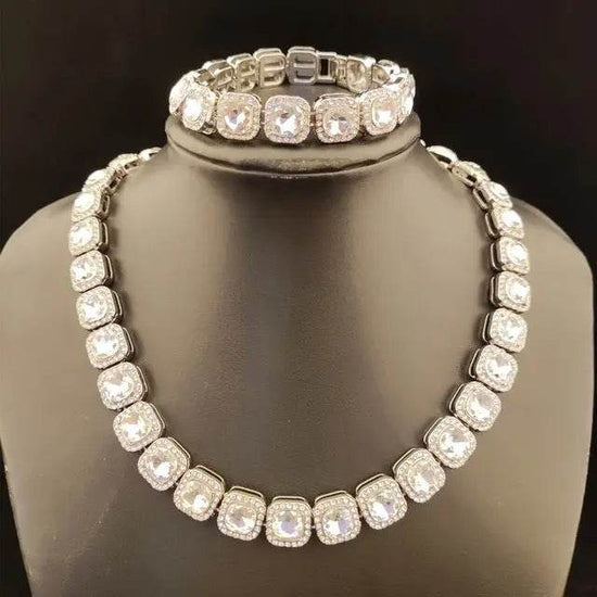 Hip Hop Zircon Necklace - pluto essentials 