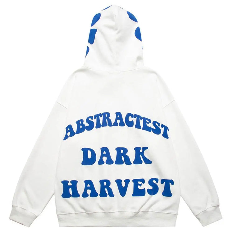 Letter Printed Hoodie Pullover Men - pluto essentials 