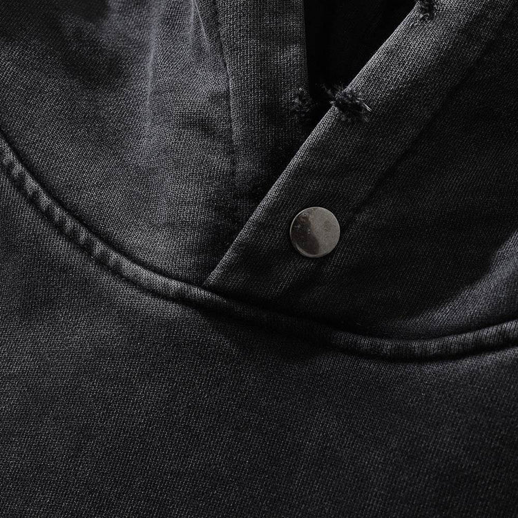 Rose Flame Printed Hoodie Men - pluto essentials 