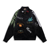 American Hiphop Trend Loose Collar Baseball Uniform - pluto essentials 