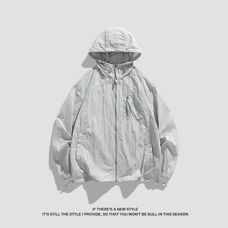 Men And Women Couple Sun Protection Clothing Lightweight Breathable Jacket - pluto essentials 