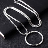 Hiphop pendant titanium steel chain pendant for men and women - pluto essentials 