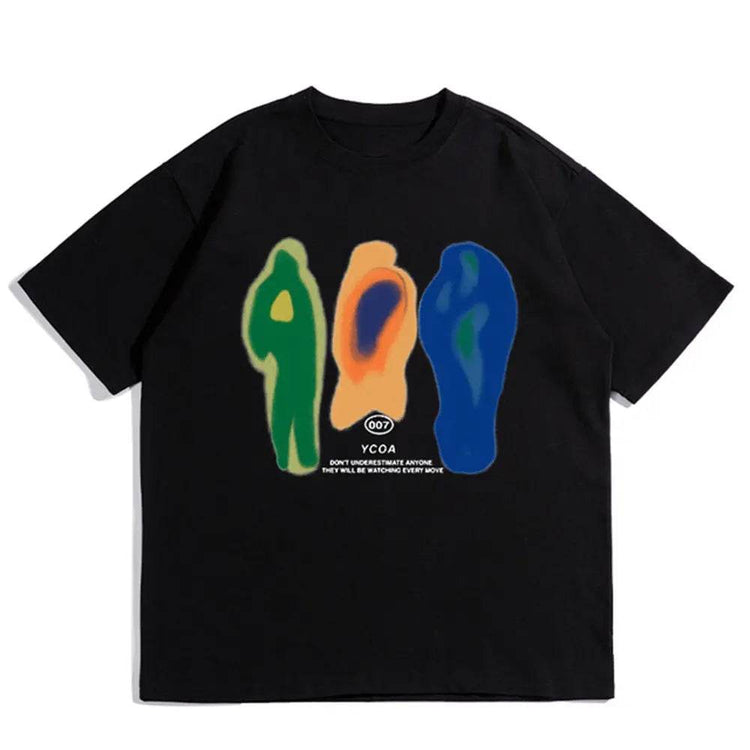 Women Y2k T-shirt Short Sleeve Korean Fashion Harajuku Stree - pluto essentials 