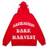 Letter Printed Hoodie Pullover Men - pluto essentials 