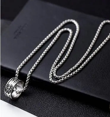 Hiphop pendant titanium steel chain pendant for men and women - pluto essentials 