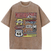 over-sized vintage t-shirt - pluto essentials 