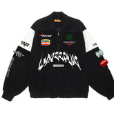 Embroidered Rider Jacket - pluto essentials 