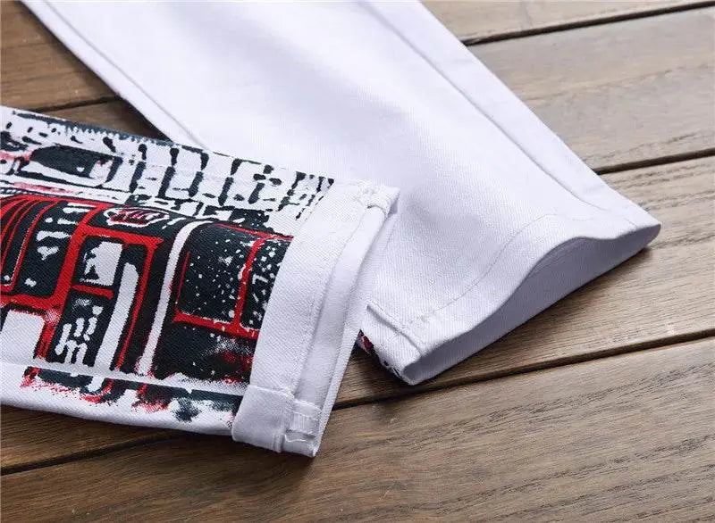 RNSHANGER custom jeans - pluto essentials 