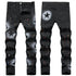 star printed jeans - pluto essentials 