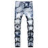 graffiti custom ripped jeans - pluto essentials 