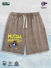 cartoon printed custom shorts - pluto essentials 