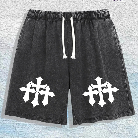 Cross Cluster Graphic Print, - pluto essentials 