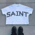 y2k "SAINT" t-shirt - pluto essentials 