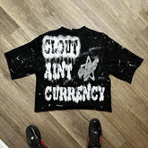 y2k custom t-shirt - pluto essentials 