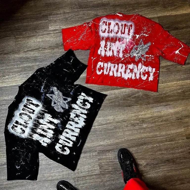 y2k custom t-shirt - pluto essentials 