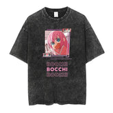 Anime Bocchi custom t-shirt - pluto essentials 