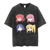 Anime Bocchi custom t-shirt - pluto essentials 