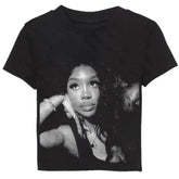 SZA vintage T-shirt - pluto essentials 