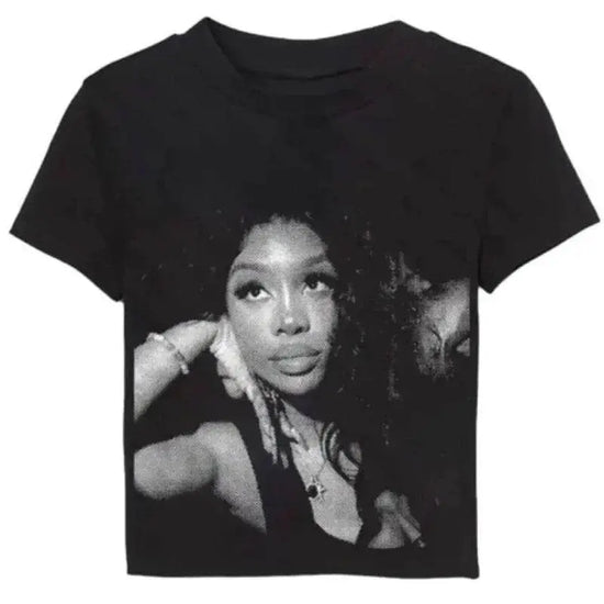 SZA vintage T-shirt - pluto essentials 