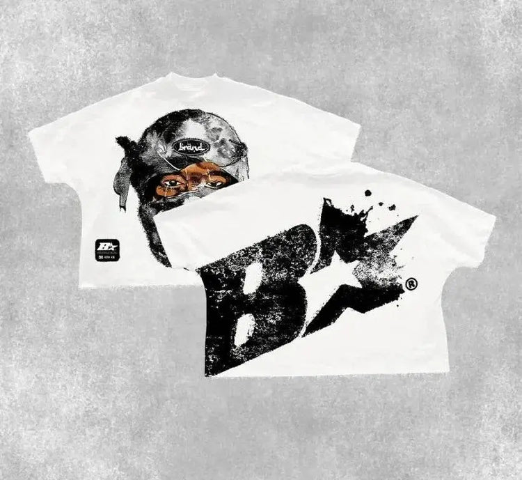 y2k oversized t-shirt - pluto essentials 