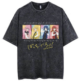 Anime Bocchi custom t-shirt - pluto essentials 