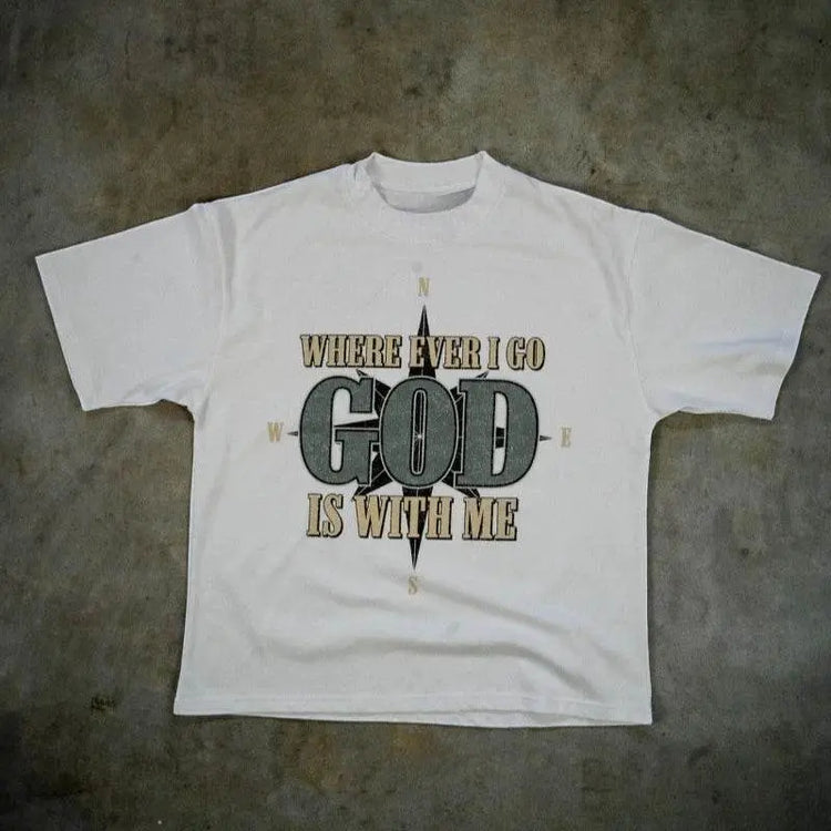 custom god t-shirt - pluto essentials 