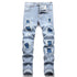Denim American Slim Fit ripped jeans - pluto essentials 