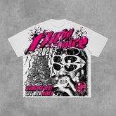 y2k custom vintage t-shirt - pluto essentials 