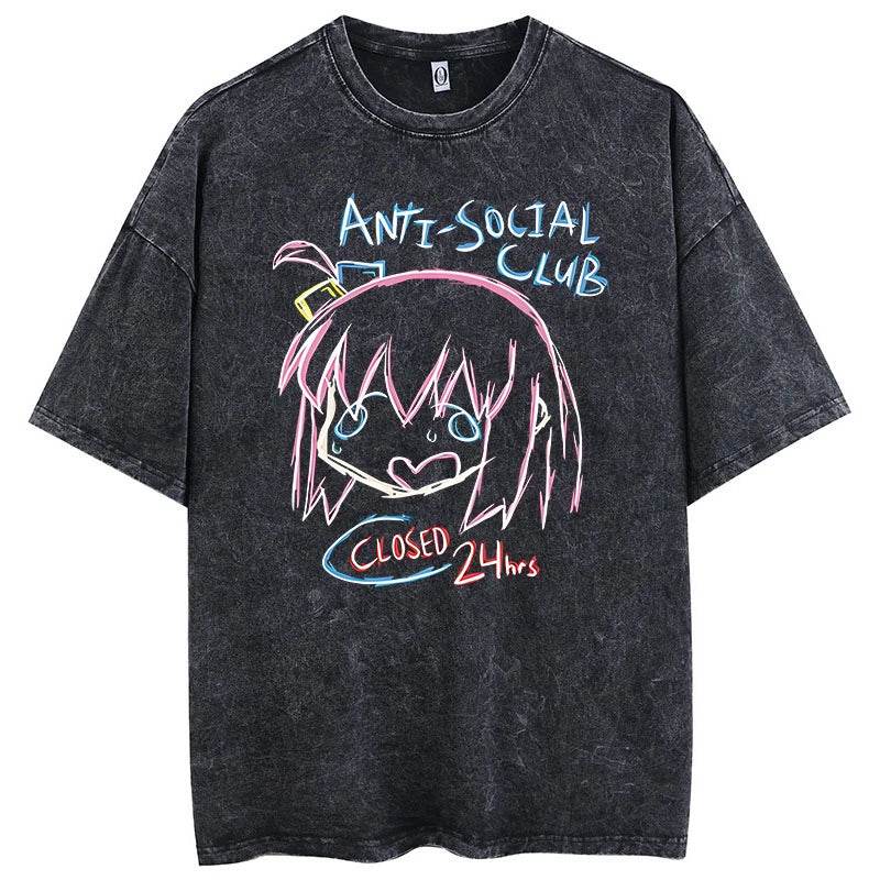 Anime Bocchi custom t-shirt - pluto essentials 