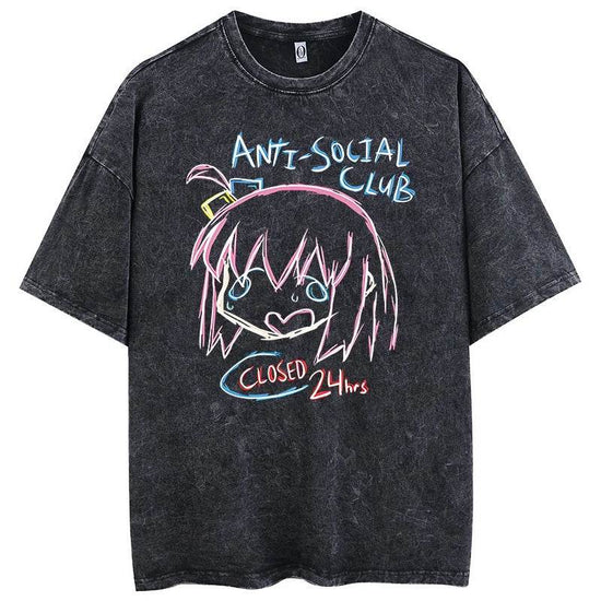 Anime Bocchi custom t-shirt - pluto essentials 