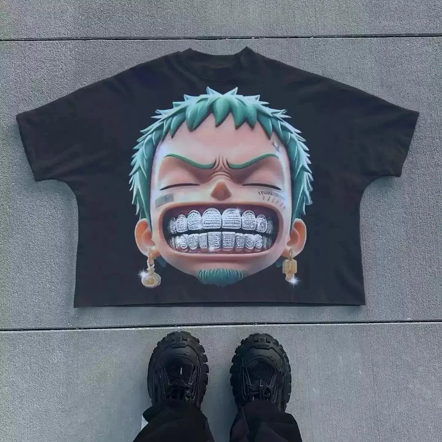 y2k "SAINT" t-shirt - pluto essentials 