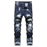 custom ripped denim jeans - pluto essentials 