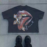 y2k "SAINT" t-shirt - pluto essentials 