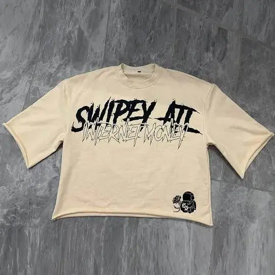 y2k skull t-shirt - pluto essentials 