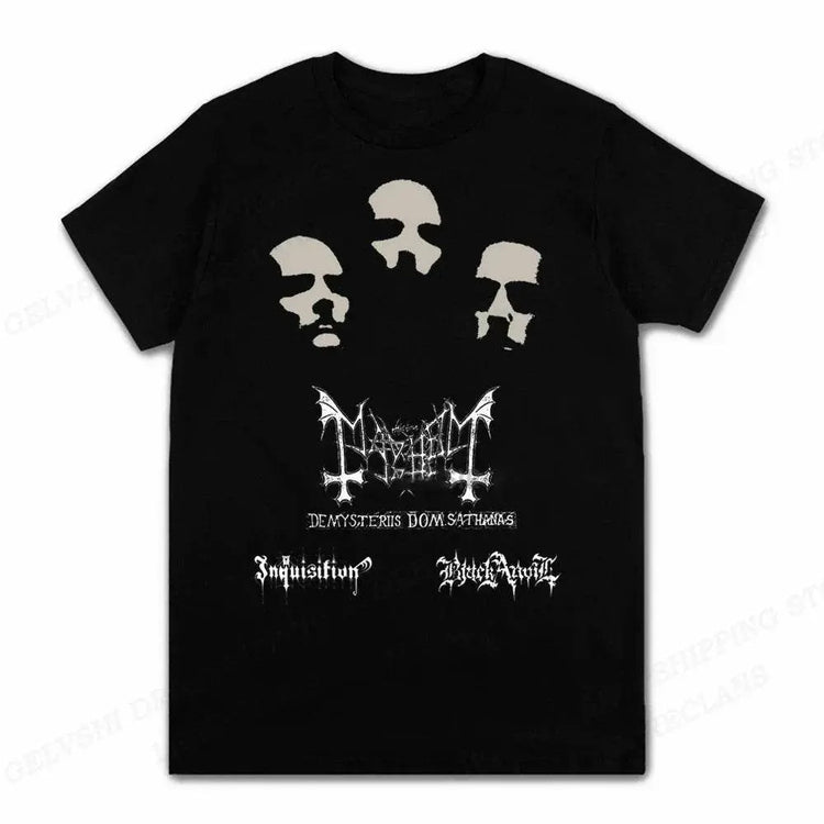 Rapper Mayhem Death T Shirt - pluto essentials 