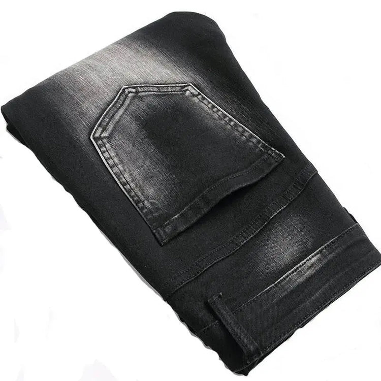 custom ripped denim jeans - pluto essentials 