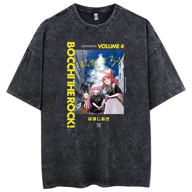 Anime Bocchi custom t-shirt - pluto essentials 