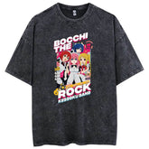 Anime Bocchi custom t-shirt - pluto essentials 