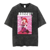 Anime Bocchi custom t-shirt - pluto essentials 