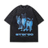 Men Women Streetwear Hip Hop Oversized T Shirt Funny Doberma - pluto essentials 