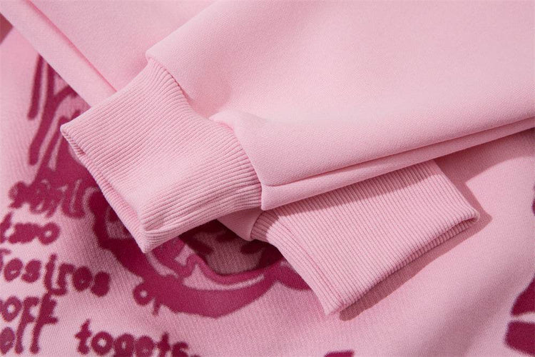 Fashion Personality Printed Hoodie Men - pluto essentials 