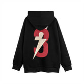 Fashion Lightning Printed Hoodie Men - pluto essentials 