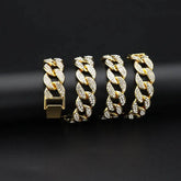 Hip Hop Miami 15mm Cuban Chain Men And Women - pluto essentials 