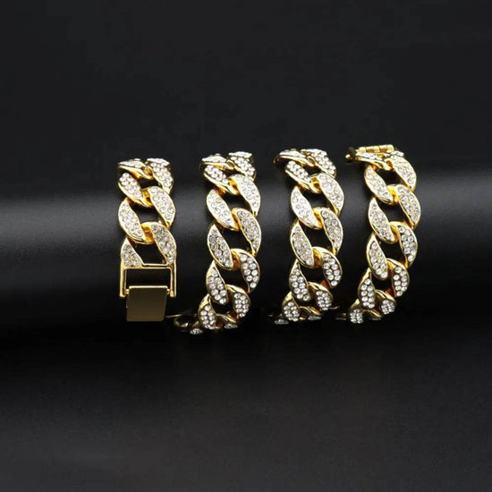 Hip Hop Miami 15mm Cuban Chain Men And Women - pluto essentials 